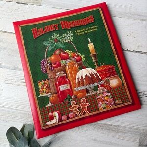 Vintage Hallmark Holiday Memories Album Scrapbook Memory Book Unused NOS NWOT